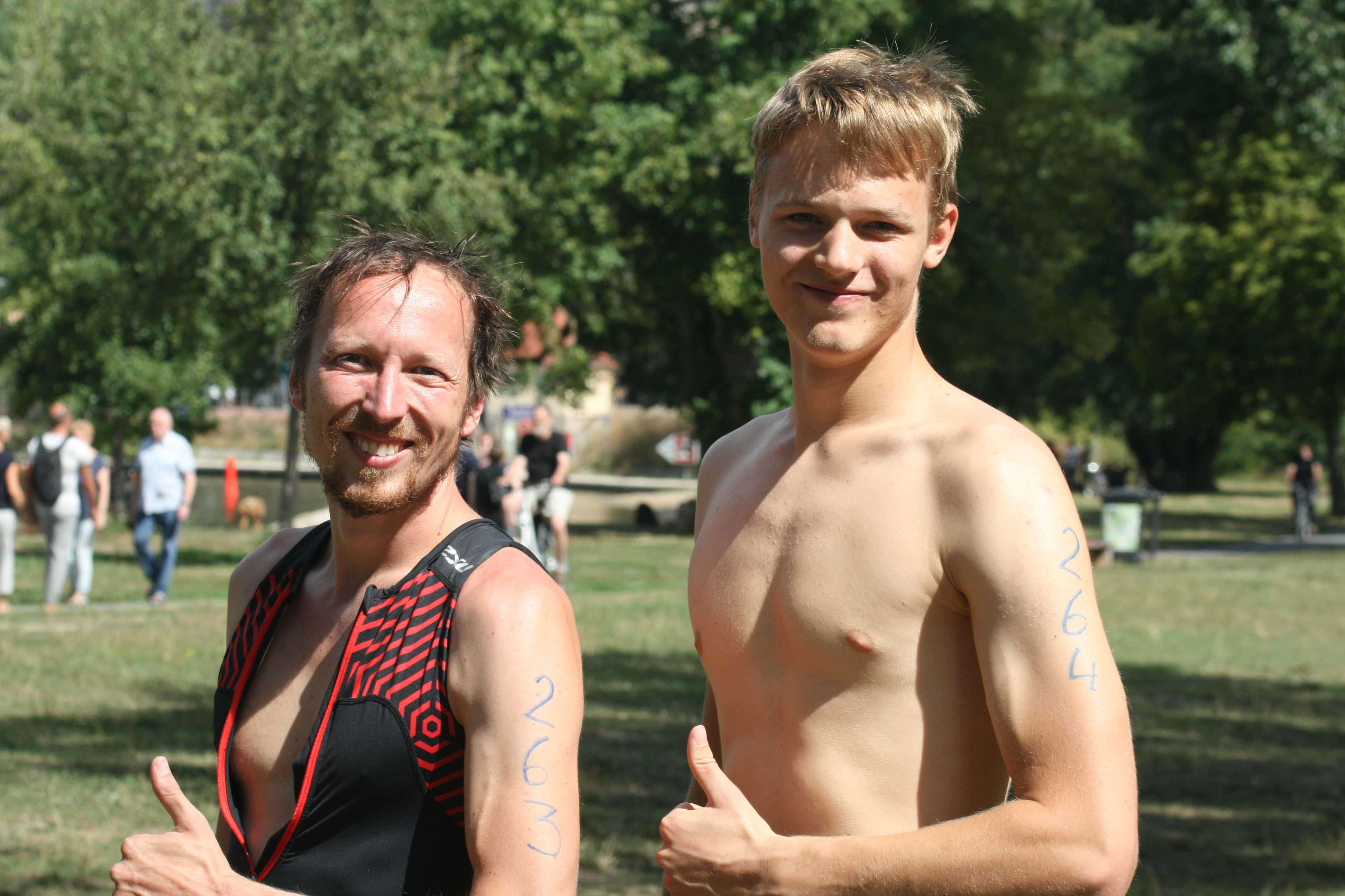 Saisonstart beim Halle-Triathlon
