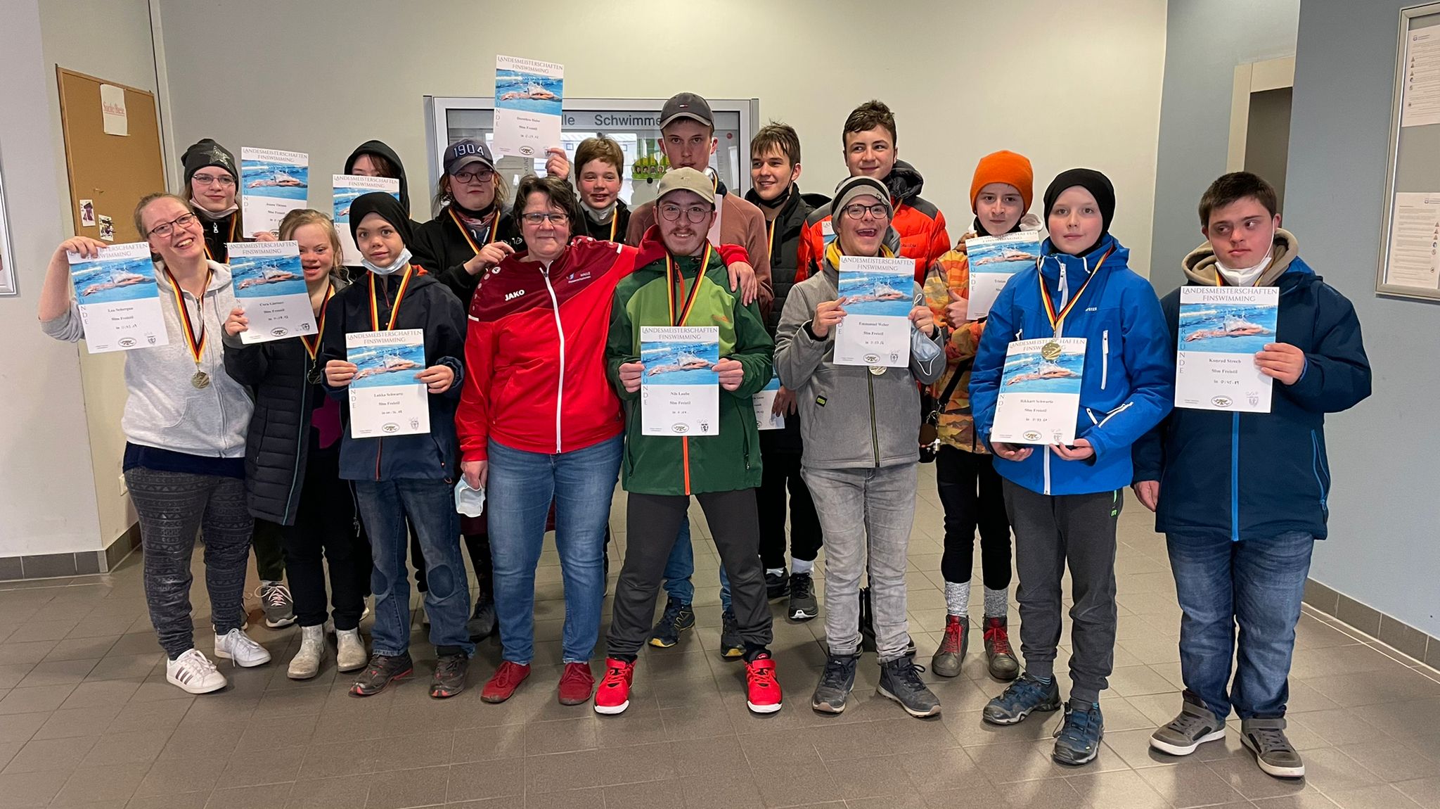 Vorbereitung auf Special Olympics